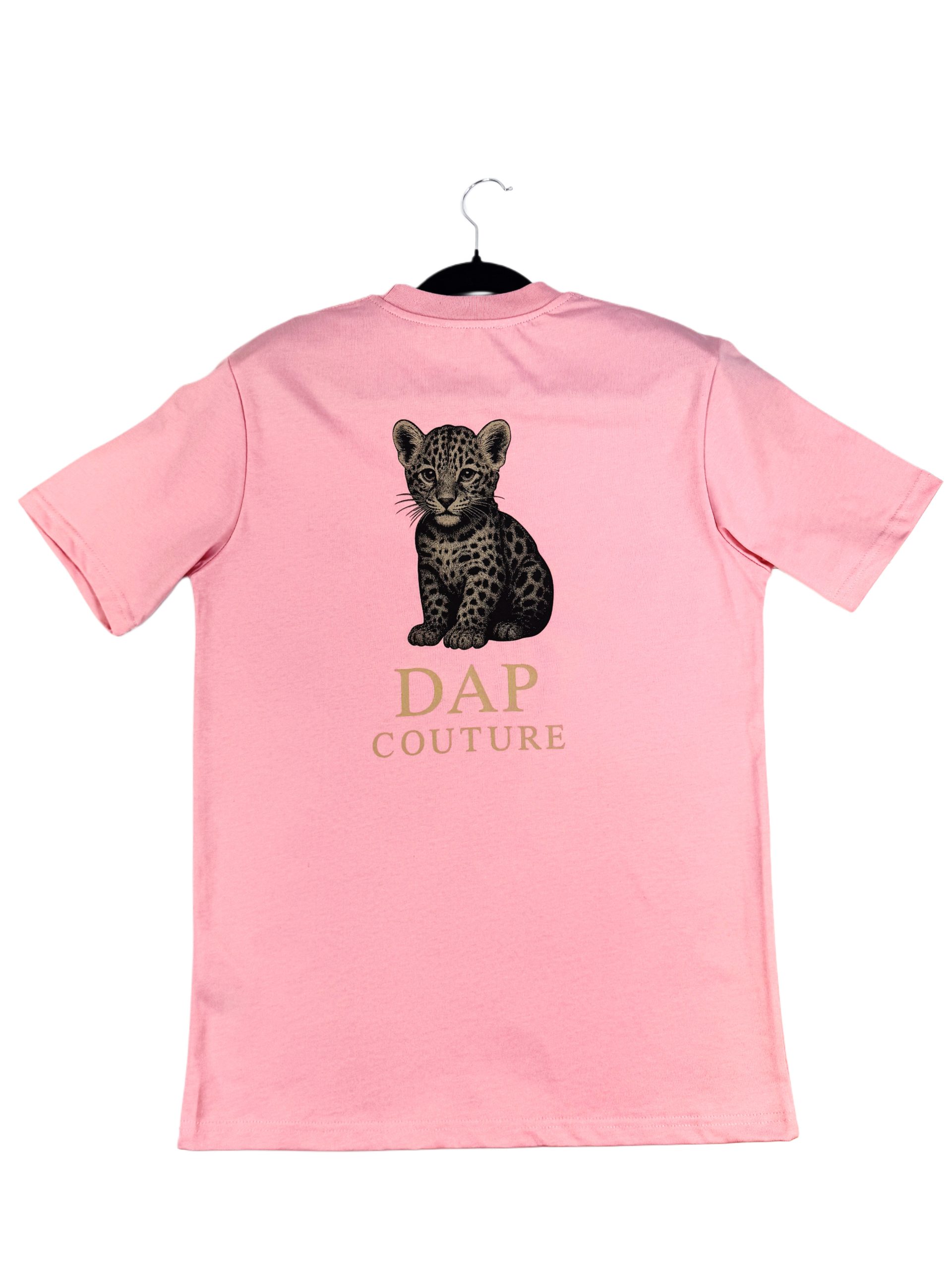 Tricou D4P Leopard Edition PINK UNISEX - imagine 2