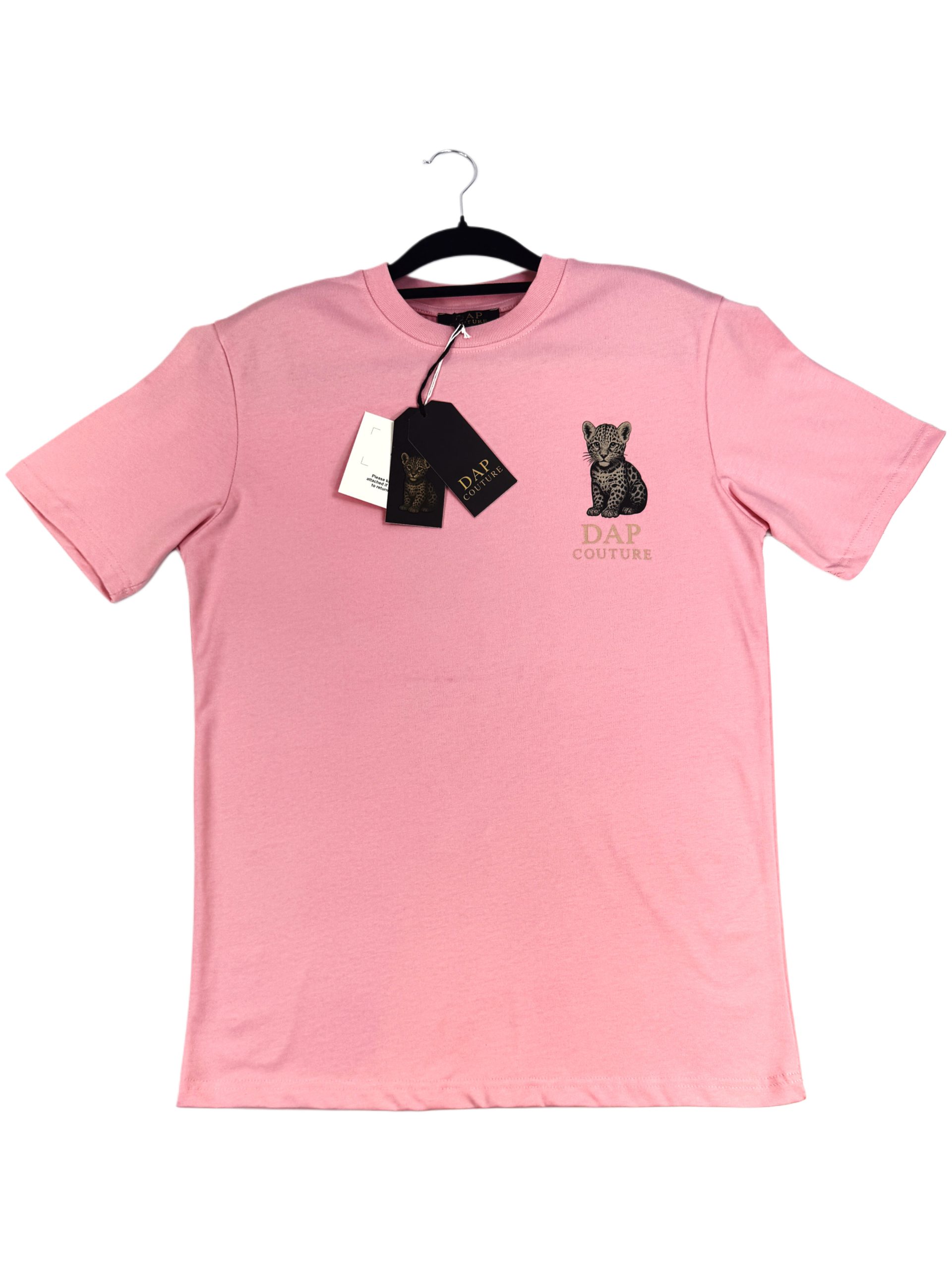 Tricou D4P Leopard Edition PINK UNISEX